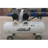 Máy nén khí không dầu giảm âm Pegasus TM-OF750x2-70L