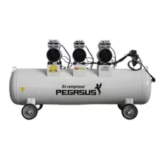 Máy nén khí không dầu giảm âm Pegasus TM-OF750x3-120L Máy nén khí không dầu giảm âm Pegasus TM-OF750x3-120L