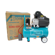 Máy Nén Khí Có Dầu Liền Trục Romano 3HP ROMA 4230 30L Máy Nén Khí Có Dầu Liền Trục Romano 3HP ROMA 4230 30L