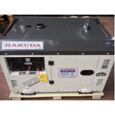 Máy phát điện chạy dầu Hakuda 11000SE 10 KVA siêu chống ồn