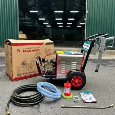 Máy Rửa Xe Cao Áp Nakawa 2380PSI TX-30 3Kw (Piston Sứ) Máy Rửa Xe Cao Áp Nakawa 2380PSI TX-30 3Kw (Piston Sứ)