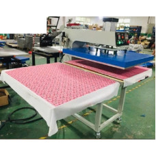 Máy ép nhiệt hai mâm khí nén khổ 40 x 50 (đẩy mâm dưới) Máy ép nhiệt hai mâm khí nén khổ 40 x 50 (đẩy mâm dưới)