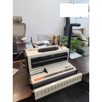 Máy đóng gáy xoắn BOSSER CW-2019 (kẽm kép & cuộn ốc)