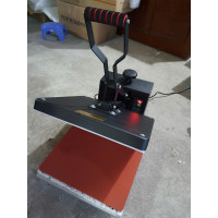 Máy ép nhiệt phẳng mâm đúc khổ 38×38 màu đen