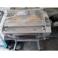 Máy cán nhiệt khổ 650 lô cao su