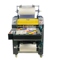 Máy cán màng thủy lực tự động tách giấy và thu cuộn 420B ( 2 trong 1 ) Máy cán màng thủy lực tự động tách giấy và thu cuộn 420B ( 2 trong 1 )