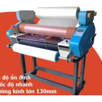 Máy cán màng nhiệt Khổ 80cm 800mm (lô130mm)