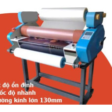 Máy cán màng nhiệt Khổ 80cm 800mm (lô130mm) Máy cán màng nhiệt Khổ 80cm 800mm (lô130mm)